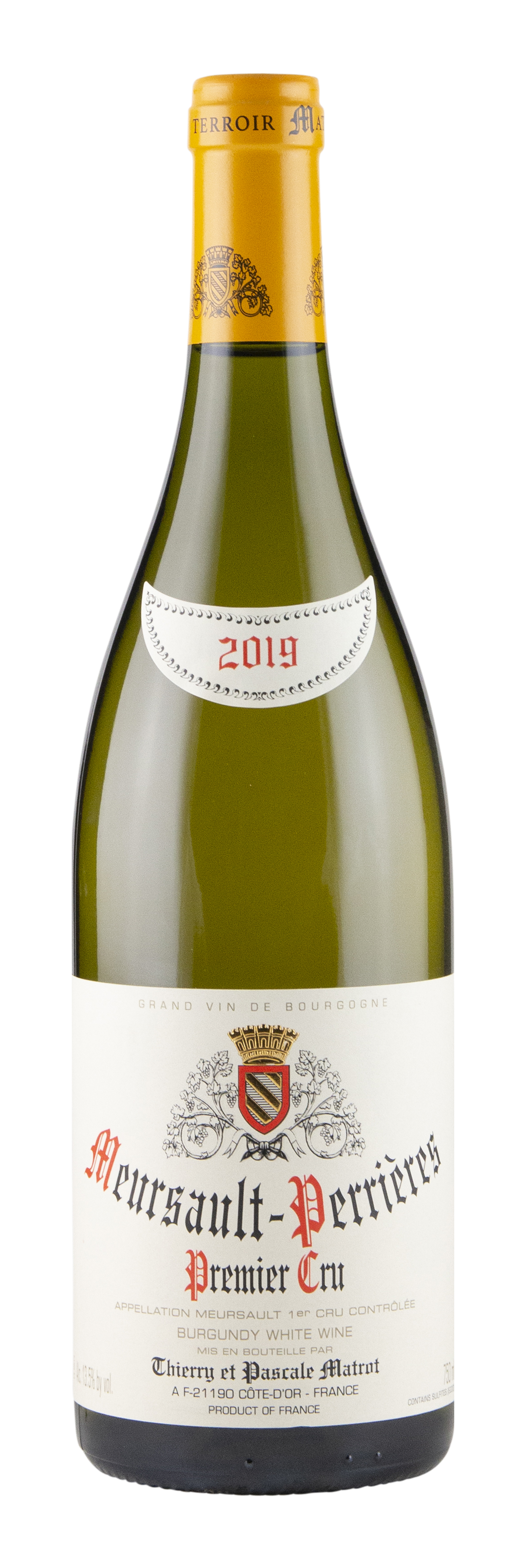 ワイン Thierry et Pascale Matrot Meursault 2018 Matrot Meursault 1er Cru Les Perrières 2018 | Moestue Grape Selections